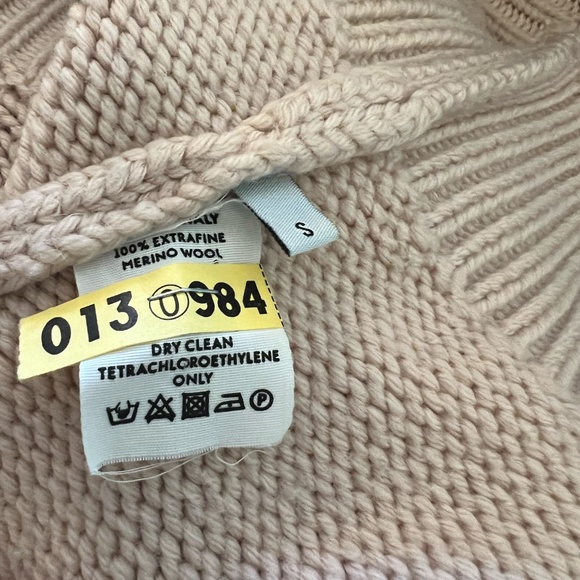 Mansur Gavriel - Merino Wool Crew Neck Sweater (Light Pink) - Picture 6 of 6